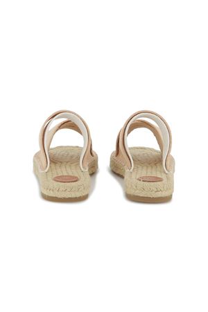 ciabatta in pelle rosa CHLOE' KIDS | C20512231